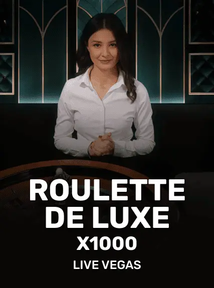 Roulette De Luxe X1000 game tile