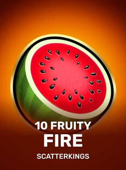 10 Fruity Fire game tile