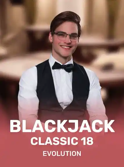Blackjack Classic 18 game tile